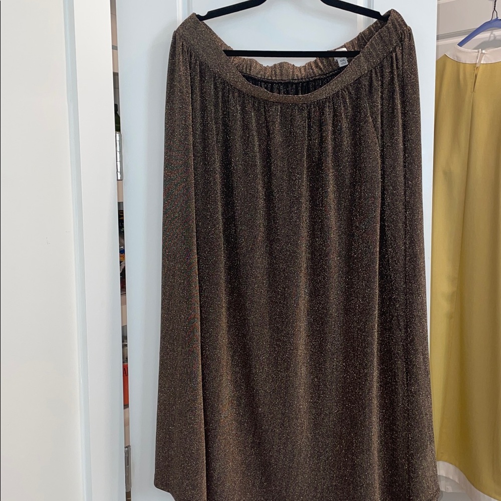 Elegant Brown Women's Skirt